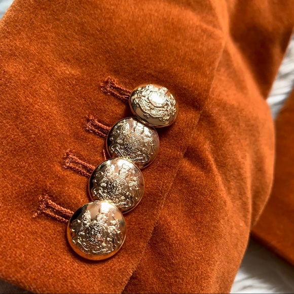 New! DEREK LAM 10 Crosby Velvet Blazer - Picture 9 of 10